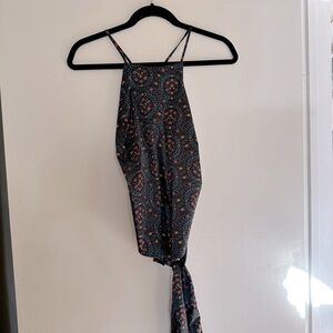 Free People Flower Print Blouse